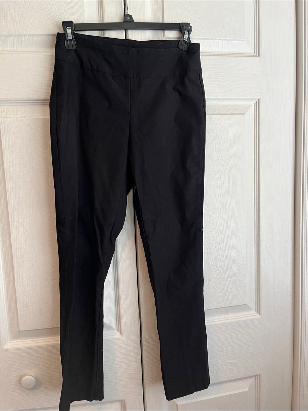 Tribal Black Straight-Leg Ponte Pants